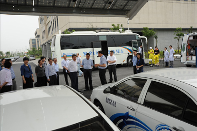 上海市领导视察中科院上海高等研究院和金沙集团1862cc